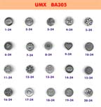 ABS fashion shank buttons ba305