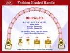 Fashion Designer Wedding Handbag Handle HH-p4xx-208 For Wedding Handbag