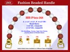 Designer Handbag Handle HH-P4xx-268 For Beaded Designer Handbag