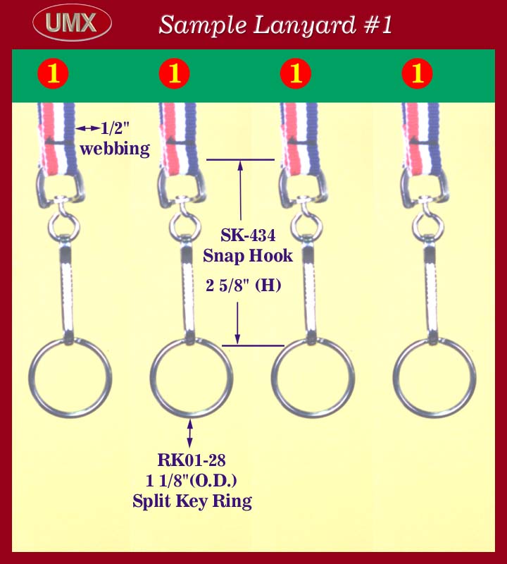 Sample lanyard 1