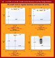 Badge Holders Schematic - Credit Card or Business Card Size