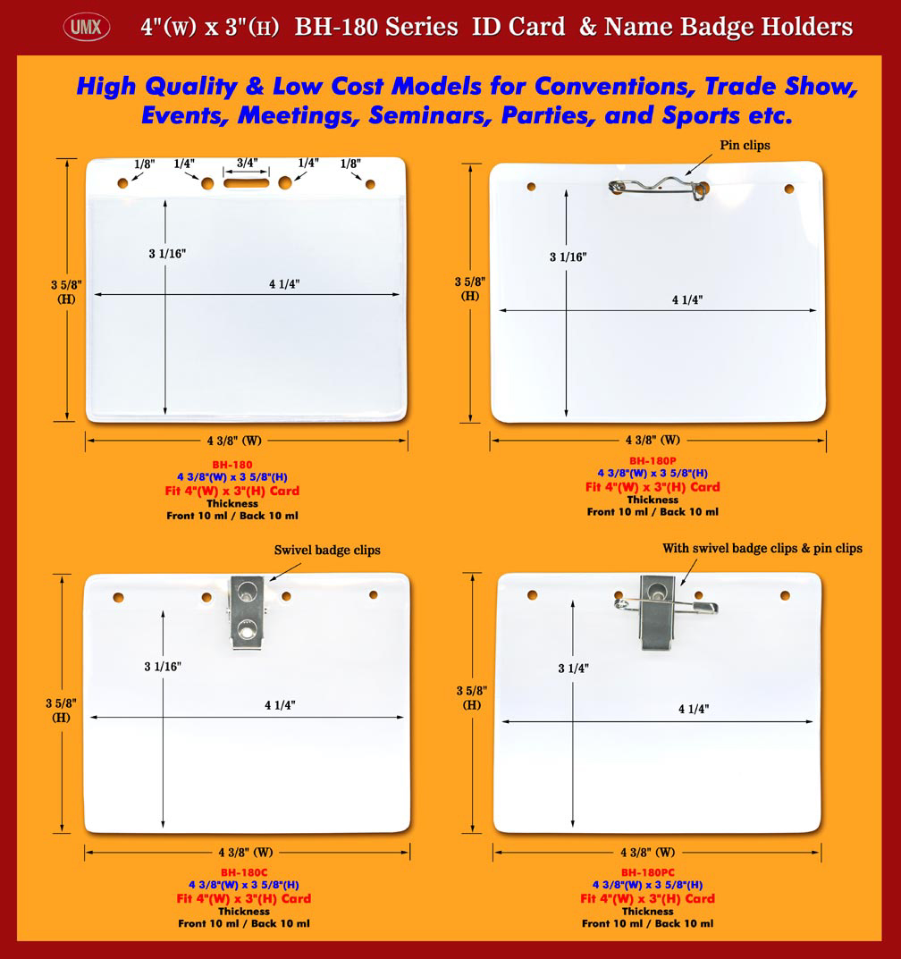 We are low cost badge holder factory direct wholesaler.