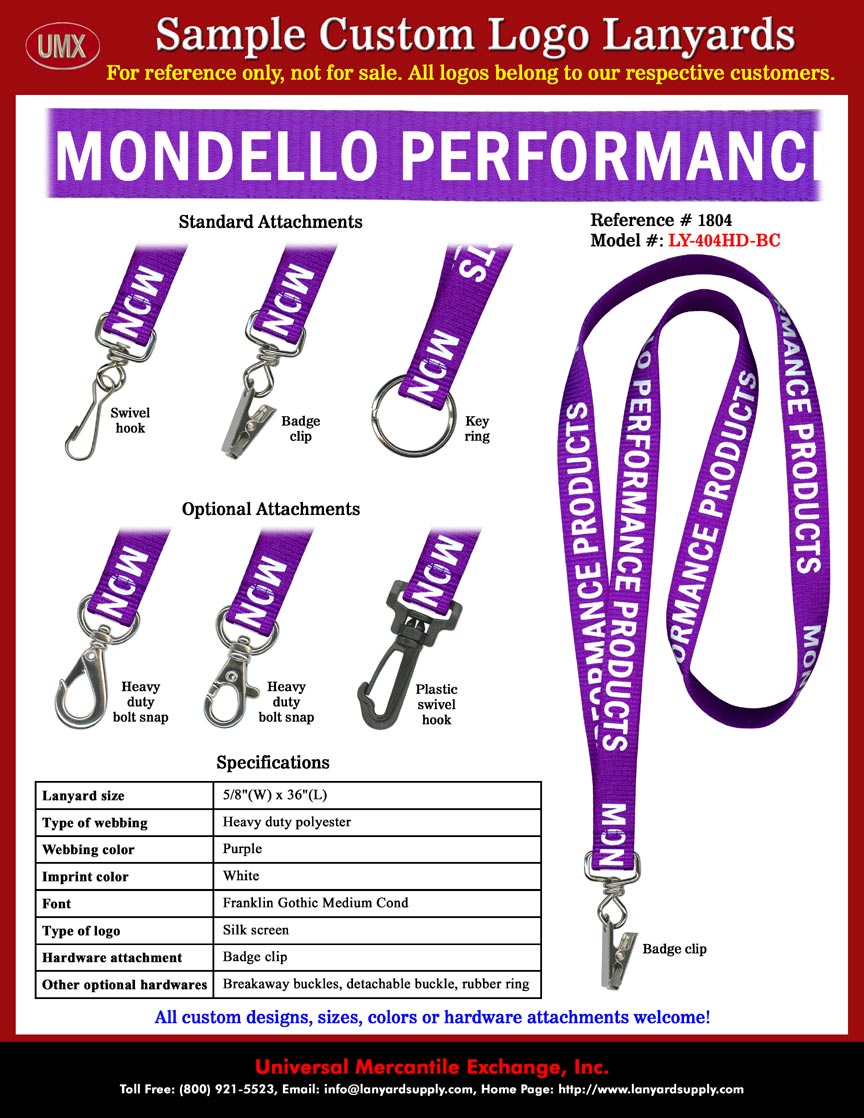 5/8" Custom Printed Lanyards: METROPLITAN NATIONAL HORSE SHOW Lanyards.