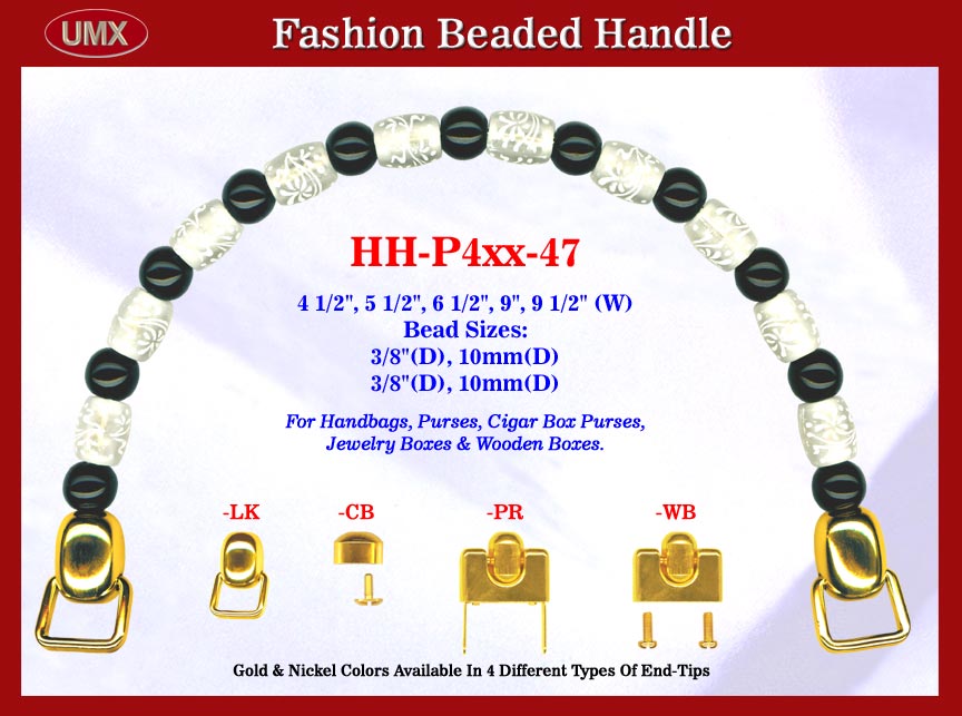 HH-P4xx-47 Stylish Purse Handle For Jewelry Box,Cigar Box Purse and Cigarbox Handbag